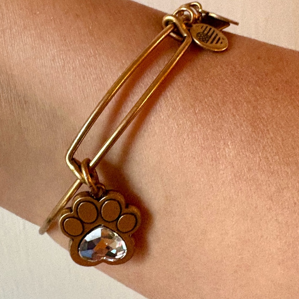 Alex and Ani "Prints of Love II" Expandable Bangle Bracelet (NWT) - Picture 5 of 5
